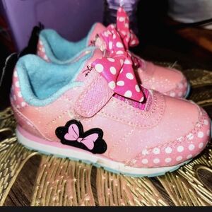 Minnie Mouse Pink Shoes Toddler Girls Size 10
